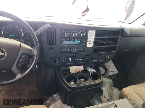 2021 Chevrolet Express Cargo with VIN 1GCWGAFP7M1312641, listed as a IAAI auction lot 42672824 with 78,836 mi miles and . Bid and sale history available at DreamBid. Image 18.