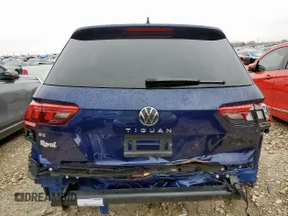 2024 Volkswagen Tiguan SE with VIN 3VVNB7AX1RM062426, listed as a Copart auction lot 43279425 with 10,654 mi miles and Salvage title. Bid and sale history available at DreamBid. Image 6.