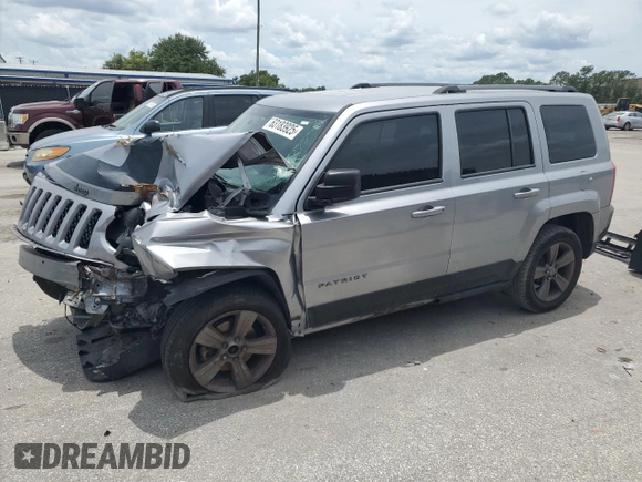 2017 Jeep Patriot Sport SE with VIN 1C4NJPBA3HD202949, listed as a Copart auction lot 63183925 with Not provided miles and Non repairable. Bid and sale history available at DreamBid. Image 1.