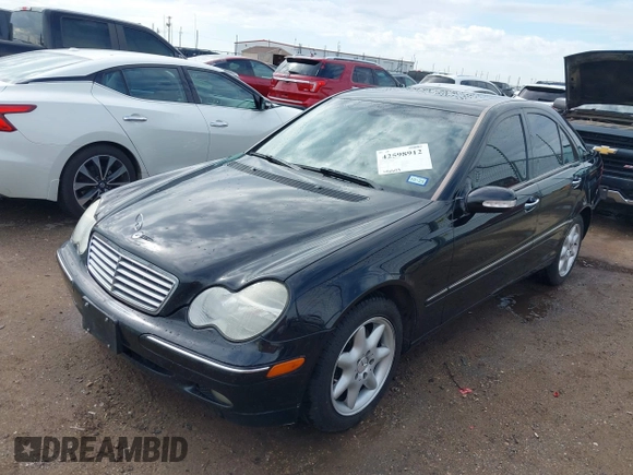 2004 Mercedes-Benz C 240 with VIN WDBRF81J64F448093, listed as a IAAI auction lot 42598912 with 146,603 mi miles and . Bid and sale history available at DreamBid. Image 18.