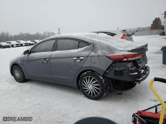 2017 Hyundai Elantra SE with VIN KMHD84LFXHU169749, listed as a Copart auction lot 87589625 with 255,199 mi miles and Salvage Title. Bid and sale history available at carsss.com. Image 2.