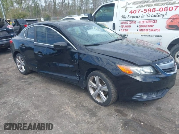 2014 Acura ILX Premium Pkg with VIN 19VDE1F51EE006568, listed as a IAAI auction lot 41791025 with 118,803 mi miles. Bid and sale history available at carsss.com. Image 1.
