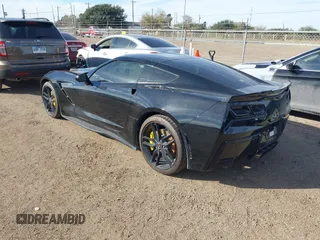 2015 Chevrolet Corvette 3LT with VIN 1G1YE2D78F5104697, listed as a IAAI auction lot 41236668 with 44,253 mi miles. Bid and sale history available at carsss.com. Image 3.