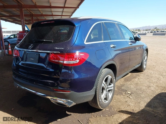 2019 Mercedes-Benz GLC with VIN WDC0G4KB8KV124731, listed as a IAAI auction lot 41651587 with 44,068 mi miles. Bid and sale history available at carsss.com. Image 4.