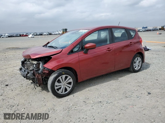 2018 Nissan Note SV with VIN 3N1CE2CP4JL368076, listed as a Copart auction lot 55945635 with 128,678 mi miles and Salvage title. Bid and sale history available at DreamBid. Image 1.