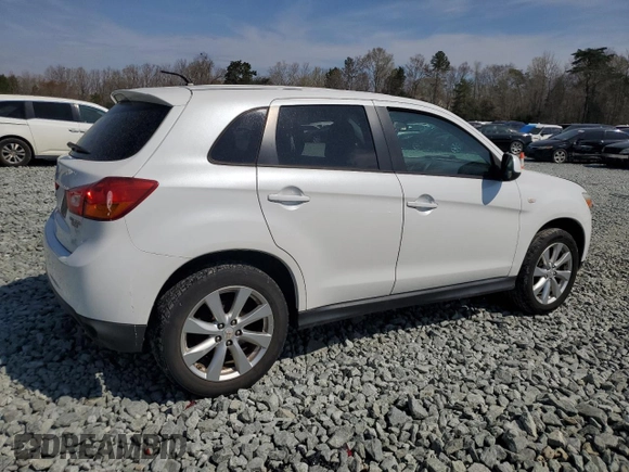 2015 Mitsubishi Outlander Sport ES with VIN 4A4AP3AU0FE001396, listed as a Copart auction lot 50054825 with 132,803 mi miles and Clean Title. Bid and sale history available at carsss.com. Image 3.