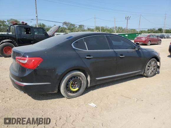 2016 Kia Cadenza Premium with VIN KNALN4D72G5215760, listed as a Copart auction lot 76055694 with 94,433 mi miles and Clean Title. Bid and sale history available at DreamBid. Image 3.