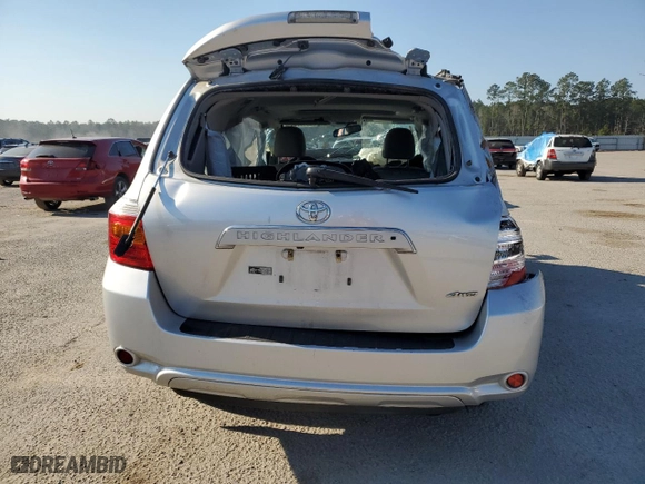 2010 Toyota Highlander Limited with VIN JTEDK3EH4A2157009, listed as a Copart auction lot 46417345 with 112,229 mi miles and Salvage Title. Bid and sale history available at carsss.com. Image 6.