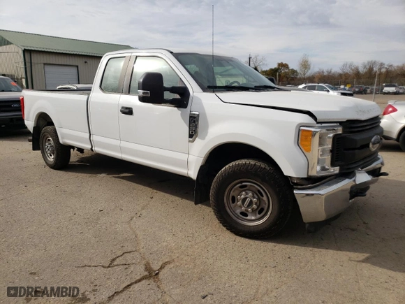 2017 Ford Super Duty F-250 SRW XLT with VIN 1FT7X2A60HEF21937, listed as a Copart auction lot 77828424 with 98,679 mi miles and Salvage Title. Bid and sale history available at carsss.com. Image 4.