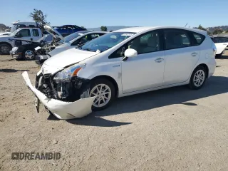 2014 Toyota Prius Two with VIN JTDZN3EU6EJ008756, listed as a Copart auction lot 61503165 with 97,252 mi miles and Salvage title. Bid and sale history available at DreamBid. Image 1.