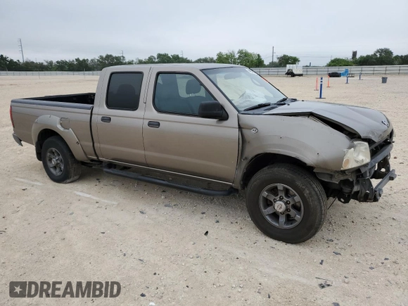 2004 Nissan Frontier XE with VIN 1N6ED29X64C410535, listed as a Copart auction lot 54222955 with 228,914 mi miles and Salvage title. Bid and sale history available at DreamBid. Image 4.