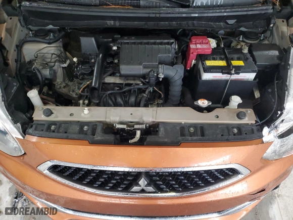 2019 Mitsubishi Mirage GT with VIN ML32A5HJ9KH006385, listed as a Copart auction lot 85644044 with 111866 miles and Salvage Title. Bid and sale history available at carsss.com. Image 11.
