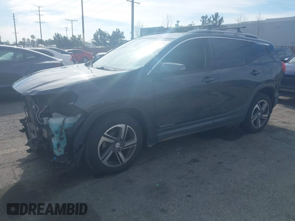 2018 GMC Terrain SLT Diesel with VIN 3GKALREUXJL228561, listed as a IAAI auction lot 41490745 with 84,000 mi miles and . Bid and sale history available at DreamBid. Image 19.