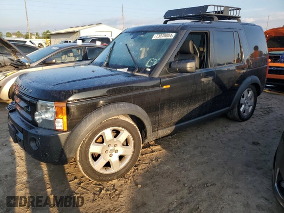 2007 Land Rover LR3 HSE with VIN SALAG25497A428606, listed as a Copart auction lot 73870884 with Not provided miles and Salvage title. Bid and sale history available at DreamBid. Image 1.