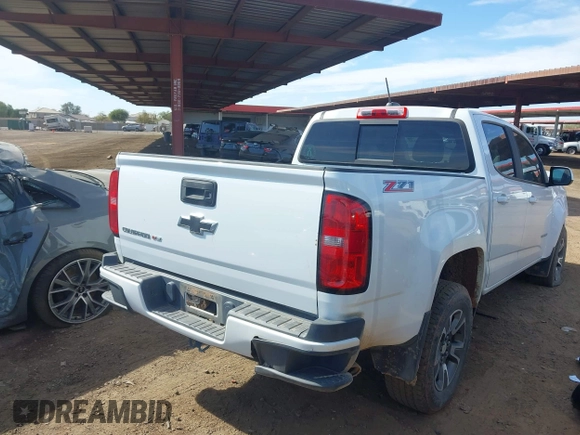 2018 Chevrolet Colorado 2WD Z71 with VIN 1GCGSDEN6J1173358, listed as a IAAI auction lot 41620340 with 93,185 mi miles and . Bid and sale history available at DreamBid. Image 4.