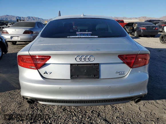2013 Audi A7 Prestige with VIN WAU2GAFC3DN083800, listed as a Copart auction lot 52752865 with 108,190 mi miles and Salvage title. Bid and sale history available at DreamBid. Image 6.