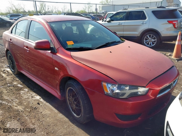 2012 Mitsubishi Lancer ES with VIN JA32U2FUXCU029360, listed as a IAAI auction lot 42121394 with 166,586 mi miles. Bid and sale history available at carsss.com. Image 1.