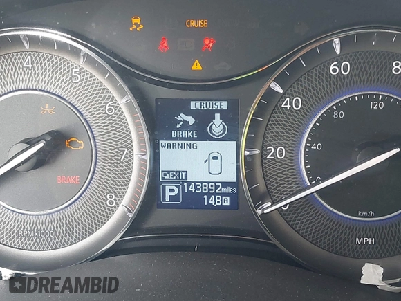 2015 Infiniti QX80 with VIN JN8AZ2NF1F9572769, listed as a IAAI auction lot 41478820 with 143,892 mi miles and . Bid and sale history available at DreamBid. Image 15.