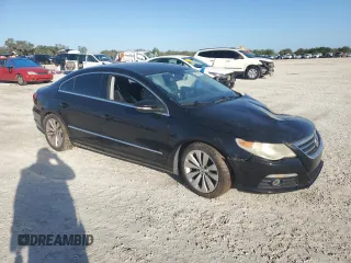 2010 Volkswagen CC Sport with VIN WVWNN7ANXAE553026, listed as a Copart auction lot 81978474 with 0 mi miles and Salvage Title. Bid and sale history available at carsss.com. Image 4.
