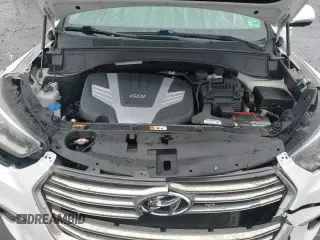 2017 Hyundai Santa Fe SE Ultimate z VIN KM8SRDHF0HU254242, wystawiony jako Copart lot #81252475 z przebiegiem 128 704 mil mil oraz Szkoda całkowita • Salvage title. Historia ofert i sprzedaży dostępna na DreamBid. Obrazek 16.