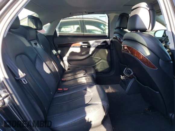2013 Audi A8 L 3.0L with VIN WAURGAFD2DN008190, listed as a Copart auction lot 43369565 with 0 mi miles and Salvage Title. Bid and sale history available at carsss.com. Image 10.