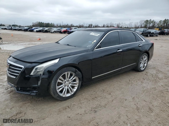 2016 Cadillac CT6 RWD with VIN 1G6KA5RX6GU168041, listed as a Copart auction lot 42793685 with 116,923 mi miles and Clean Title. Bid and sale history available at carsss.com. Image 1.