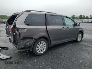 2016 Toyota Sienna Limited with VIN 5TDDK3DC8GS130925, listed as a Copart auction lot 60163985 with 157,507 mi miles and Salvage title. Bid and sale history available at DreamBid. Image 3.