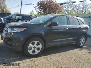 2017 Ford Edge SE with VIN 2FMPK4G97HBB72858, listed as a Copart auction lot 53764965 with 143,433 mi miles and Clean Title. Bid and sale history available at carsss.com. Image 1.