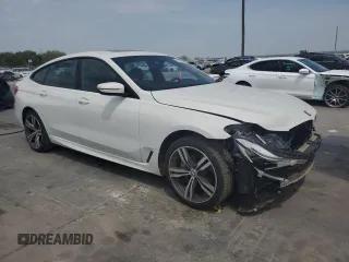 2019 BMW 6 Series 640i xDrive with VIN WBAJV6C50KBK08285, listed as a Copart auction lot 68740314 with 17,116 mi miles and Salvage Title. Bid and sale history available at carsss.com. Image 4.