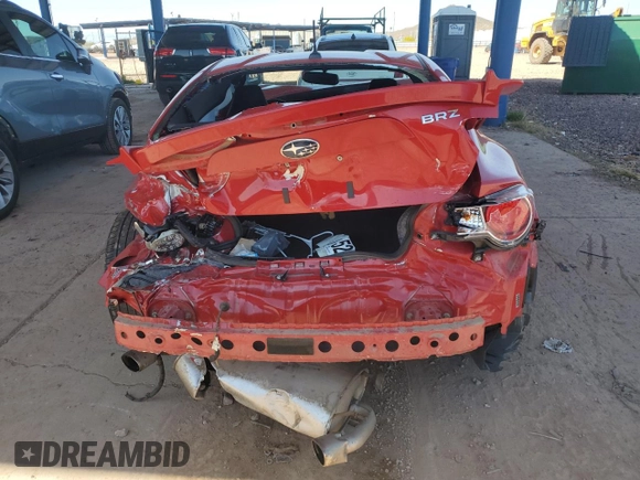 2013 Subaru BRZ Limited with VIN JF1ZCAC11D1605479, listed as a Copart auction lot 54103195 with 60,879 mi miles and Salvage title. Bid and sale history available at DreamBid. Image 6.