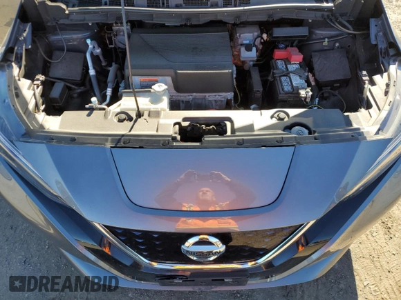 2020 Nissan LEAF with VIN 1N4BZ1BPXLC311054, listed as a Copart auction lot 80226864 with 46,874 mi miles and Salvage title. Bid and sale history available at DreamBid. Image 11.