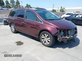 2014 Honda Odyssey EX-L с VIN 5FNRL5H6XEB034072, выставлен на аукционе IAAI как лот 42437970 с пробегом 61 830 миль миль и . История ставок и продаж доступна на DreamBid. Изображение 1.