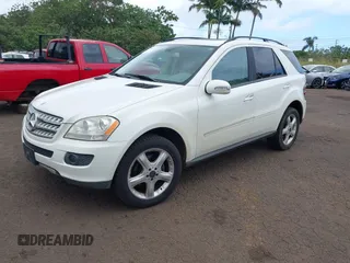 2008 Mercedes-Benz M 350 with VIN 4JGBB86E38A312481, listed as a IAAI auction lot 41605279 with 112,896 mi miles and . Bid and sale history available at DreamBid. Image 2.