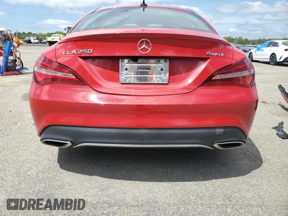 2018 Mercedes-Benz CLA 250 with VIN WDDSJ4GB3JN515220, listed as a Copart auction lot 53488884 with Not Provided miles and . Bid and sale history available at DreamBid. Image 6.