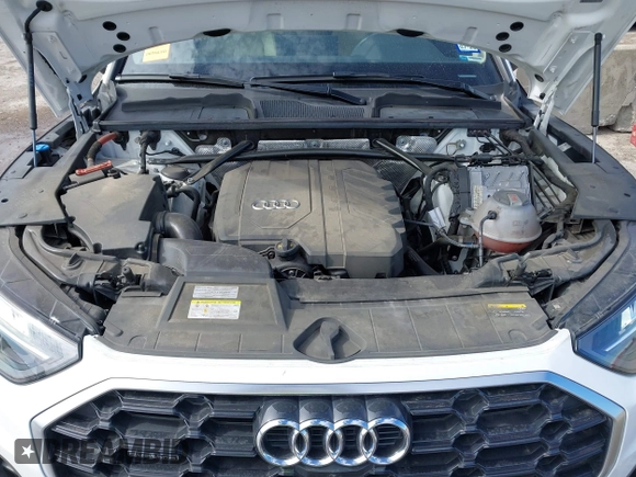 2022 Audi Q5 S line Premium Plus with VIN WA1EAAFY7N2092557, listed as a IAAI auction lot 41596625 with 50,217 mi miles. Bid and sale history available at carsss.com. Image 10.