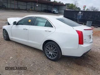 2015 Cadillac ATS Sedan Luxury RWD with VIN 1G6AB5RX4F0130905, listed as a IAAI auction lot 41801229 with 1 mi miles. Bid and sale history available at carsss.com. Image 3.