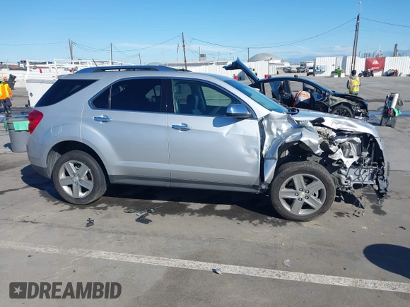2014 Chevrolet Equinox LTZ with VIN 2GNALDEKXE6191672, listed as a IAAI auction lot 41706804 with 45,507 mi miles. Bid and sale history available at carsss.com. Image 13.