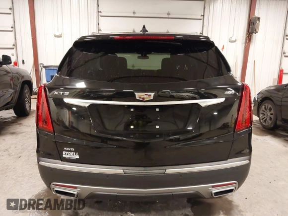 2020 Cadillac XT5 Premium Luxury AWD with VIN 1GYKNDRS9LZ197122, listed as a IAAI auction lot 41743191 with 93,868 mi miles. Bid and sale history available at carsss.com. Image 17.