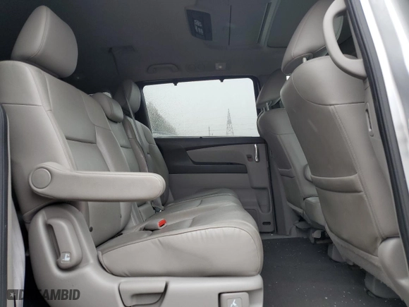 2015 Honda Odyssey Touring Elite with VIN 5FNRL5H98FB504479, listed as a Copart auction lot 48463355 with 62,442 mi miles and Salvage Title. Bid and sale history available at carsss.com. Image 11.