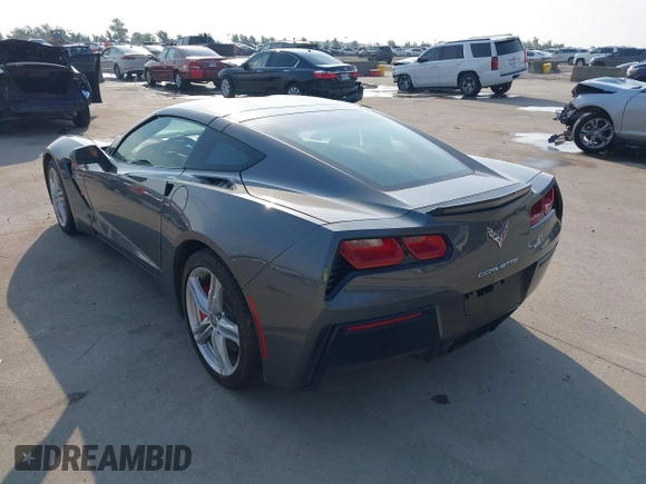 2015 Chevrolet Corvette 3LT with VIN 1G1YF2D76F5116733, listed as a IAAI auction lot 42252846 with 54,870 mi miles and . Bid and sale history available at DreamBid. Image 3.