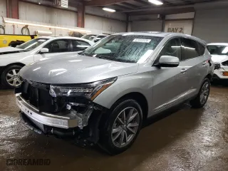 2024 Acura RDX w/Technology Package with VIN 5J8TC2H50RL025672, listed as a Copart auction lot 47412225 with 4,442 mi miles and Salvage Title. Bid and sale history available at carsss.com. Image 1.