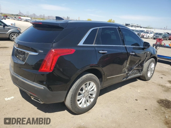 2018 Cadillac XT5 FWD with VIN 1GYKNARS9JZ206977, listed as a Copart auction lot 52776585 with 55,126 mi miles and Salvage Title. Bid and sale history available at carsss.com. Image 3.