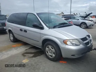 2001 Dodge Caravan SE with VIN 1B4GP24311B254538, listed as a Copart auction lot 74230414 with 0 mi miles and Salvage Title. Bid and sale history available at carsss.com. Image 4.