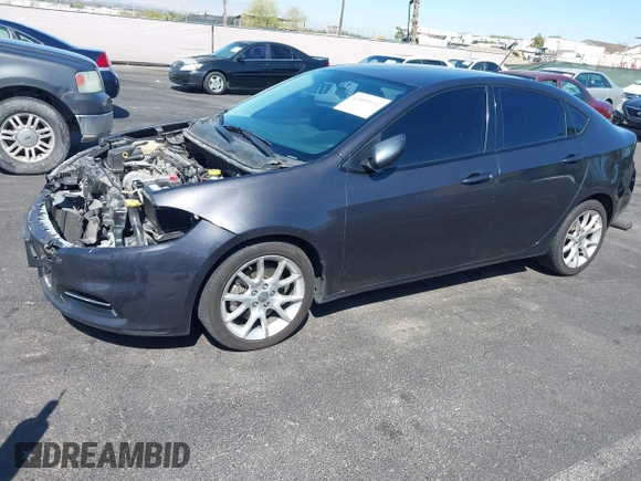 2013 Dodge Dart SXT with VIN 1C3CDFBA7DD297894, listed as a IAAI auction lot 42089111 with 153,423 mi miles. Bid and sale history available at carsss.com. Image 12.
