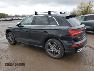 2018 Audi SQ5 Premium Plus with VIN WA1A4AFY6J2014108, listed as a Copart auction lot 81106304 with 92,399 mi miles and Salvage Title. Bid and sale history available at DreamBid. Image 2.