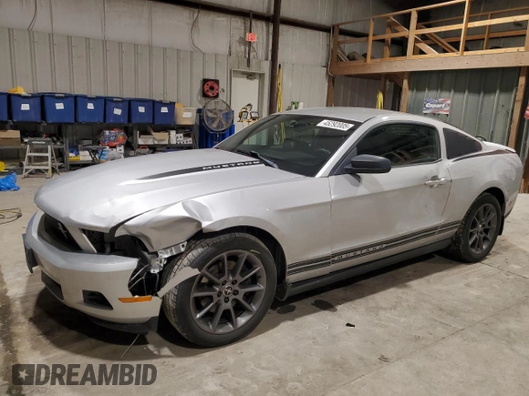 2012 Ford Mustang Premium with VIN 1ZVBP8AM3C5252575, listed as a Copart auction lot 45292005 with 116,816 mi miles and Salvage title. Bid and sale history available at DreamBid. Image 1.