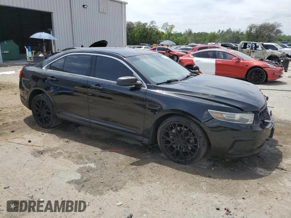 2014 Ford Police Interceptor with VIN 1FAHP2MT2EG161579, listed as a Copart auction lot 53878845 with 205,031 mi miles and Salvage title. Bid and sale history available at DreamBid. Image 4.