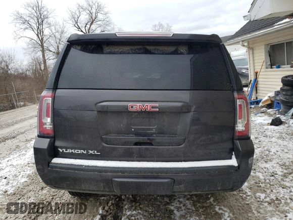 2015 GMC Yukon XL SLT with VIN 1GKS2HKC5FR129143, listed as a Copart auction lot 47723645 with 205,147 mi miles and Salvage Title. Bid and sale history available at carsss.com. Image 6.