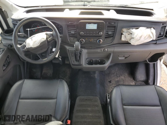 2022 Ford Transit Cargo with VIN 1FTBR3U80NKA64888, listed as a Copart auction lot 83809614 with 75,978 mi miles and Salvage Title. Bid and sale history available at DreamBid. Image 8.