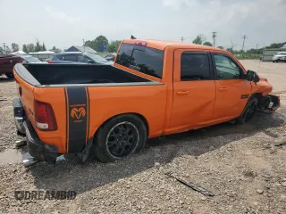 2015 Ram 1500 Sport z VIN 1C6RR7MT5FS702099, wystawiony jako Copart lot #59433445 z przebiegiem 92 060 mil mil oraz Szkoda całkowita • Salvage title. Historia ofert i sprzedaży dostępna na DreamBid. Obrazek 3.